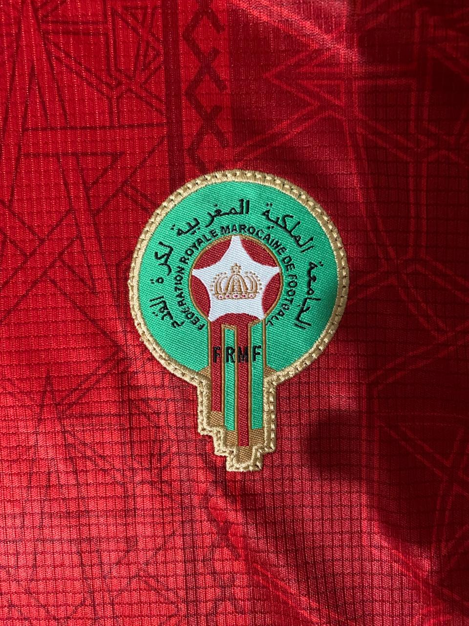 Moroccan Crest Embroidery Detail